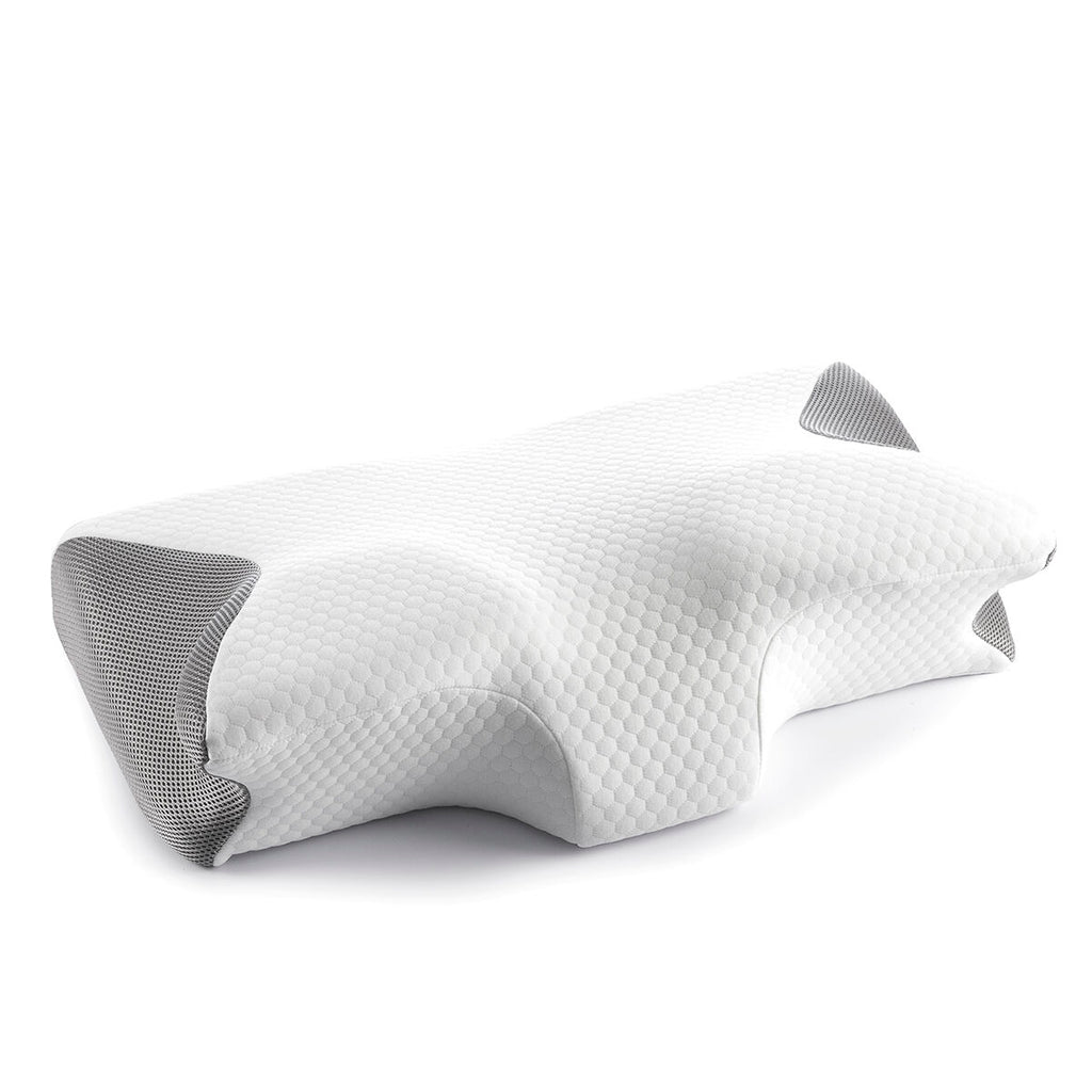 Viscoelastisches Nackenstützkissen mit ergonomischen Konturen