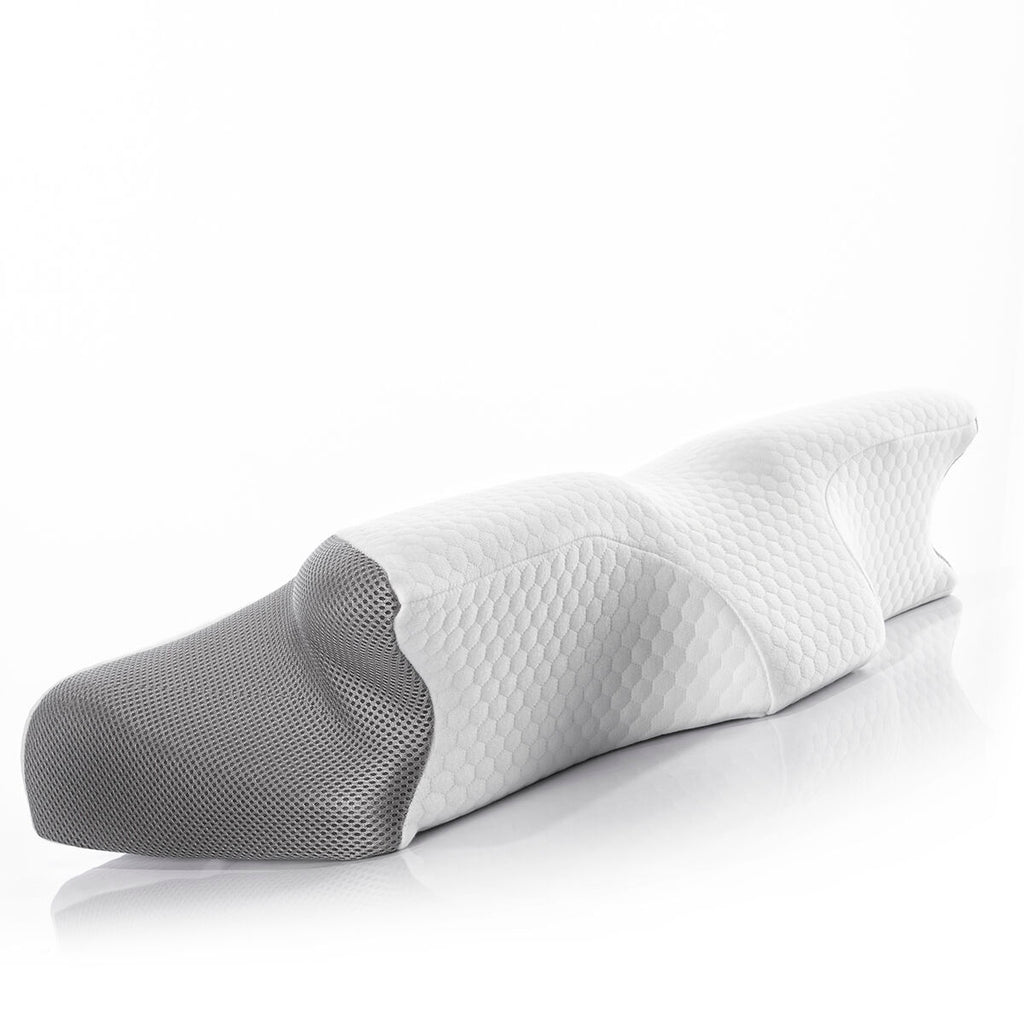 Viscoelastisches Nackenstützkissen mit ergonomischen Konturen