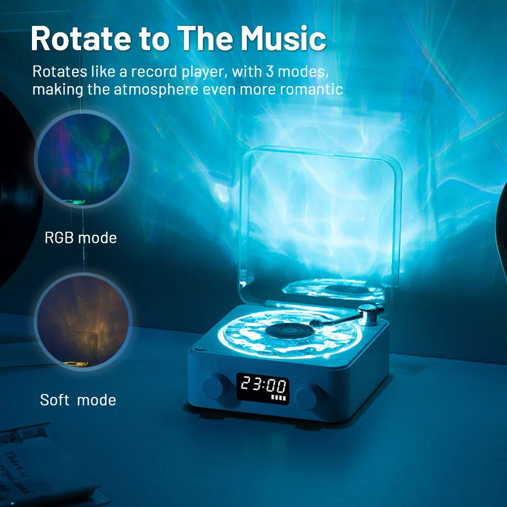 NNEDSZ White, KW03 Bluetooth Sleep Sound Machine - Retro Design with 1500mAh Battery-3