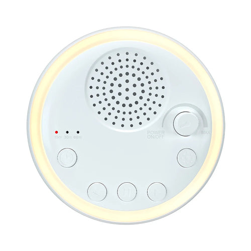 White Noise Sound Machine
Sanfte Klänge &amp; ruhiges Licht für entspannte Nächte
